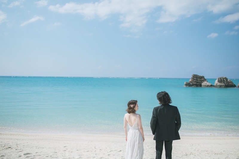 ビーチ撮影スタートです♡