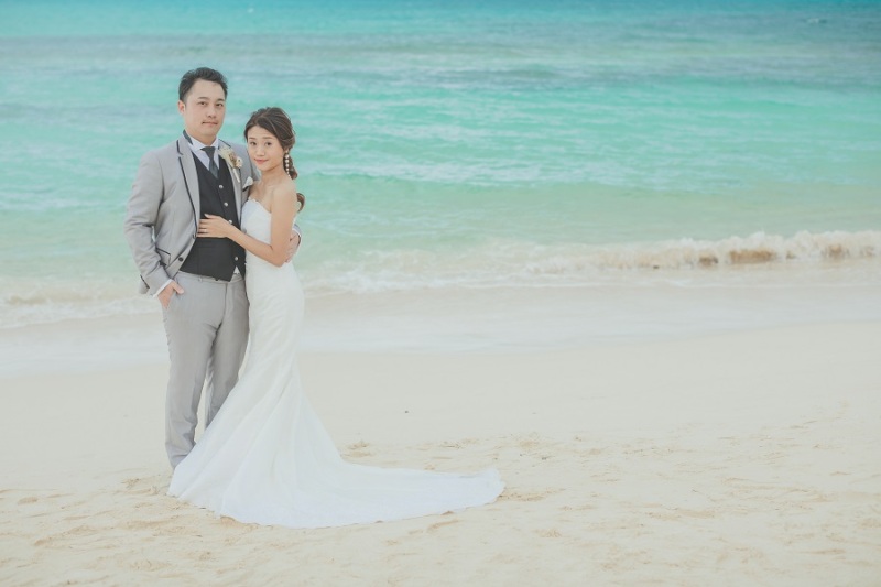 ご新婦様のウエディングドレスはマーメイドライン♪