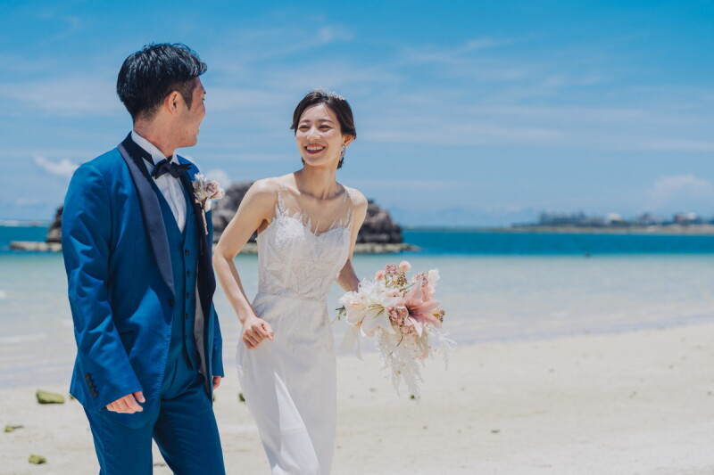 新婦様の笑顔が眩しい♡