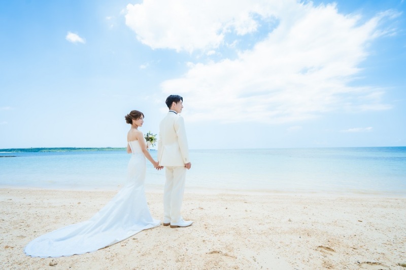 宮古島の海を眺めて頂きました~!!
