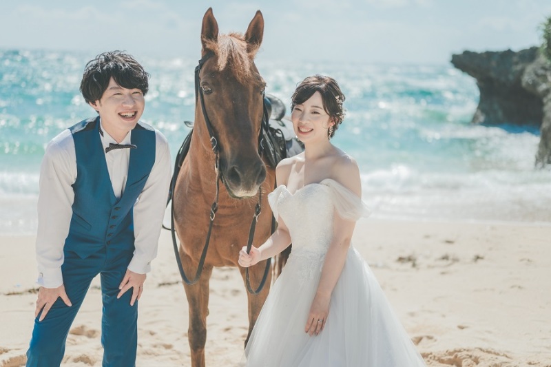 ご新婦様、嬉しそうです♡