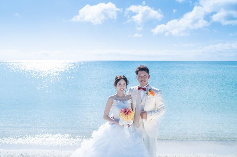 沖縄本島ビーチ撮影スタート☆