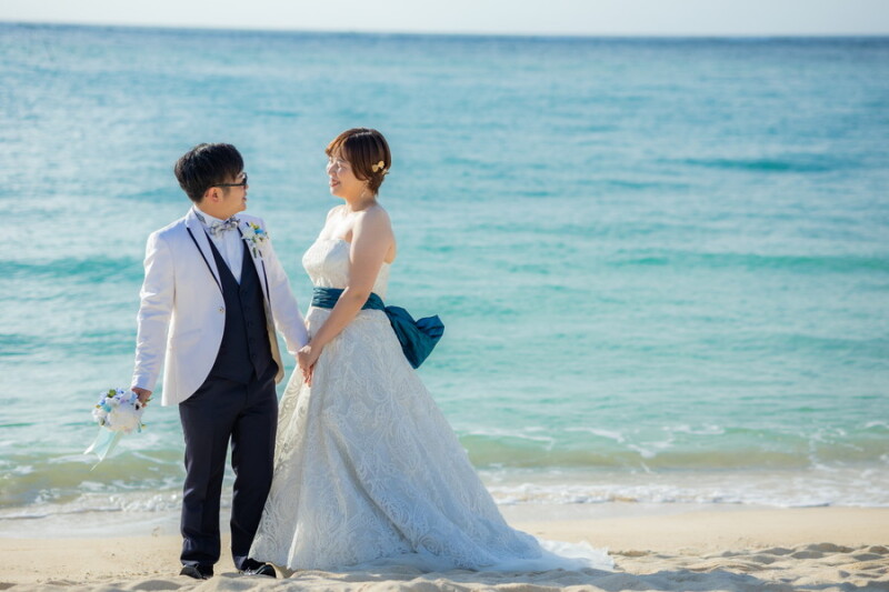 見つめ合うお2人♡