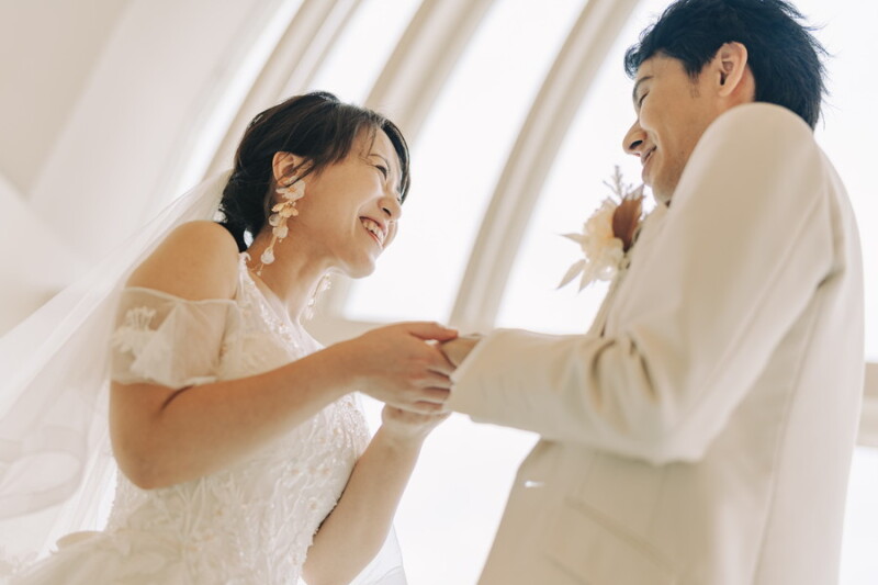 指輪交換シーン☆