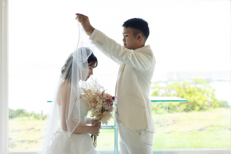 ベールアップシーン