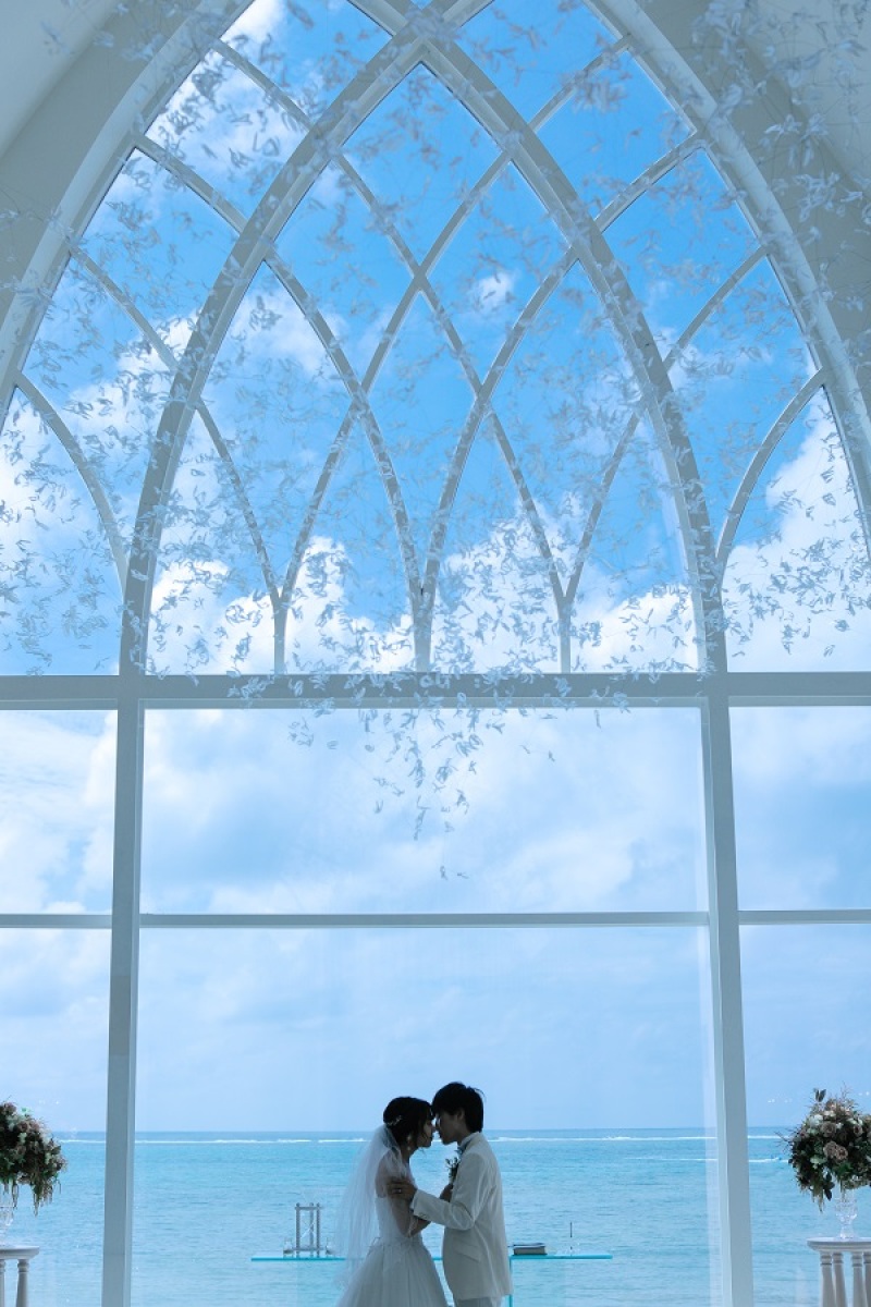 チャペルにて誓いのキス♡♡