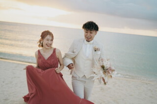 《真栄田岬＋中村家＋サンセットビーチフォト》こだわりの衣裳、こだわりの場所で♡