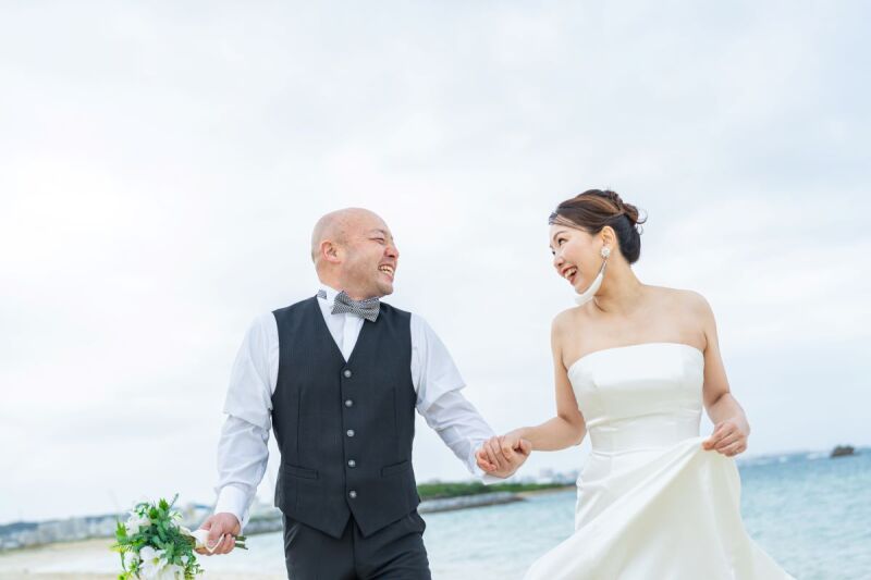 笑顔が素敵なお二人✿