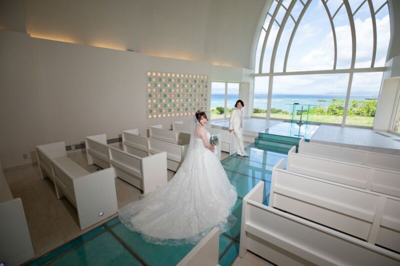 バージンロードを使って♪