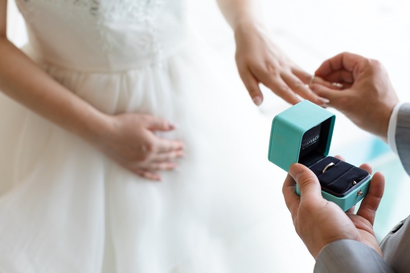 Tiffanyの結婚指輪♡