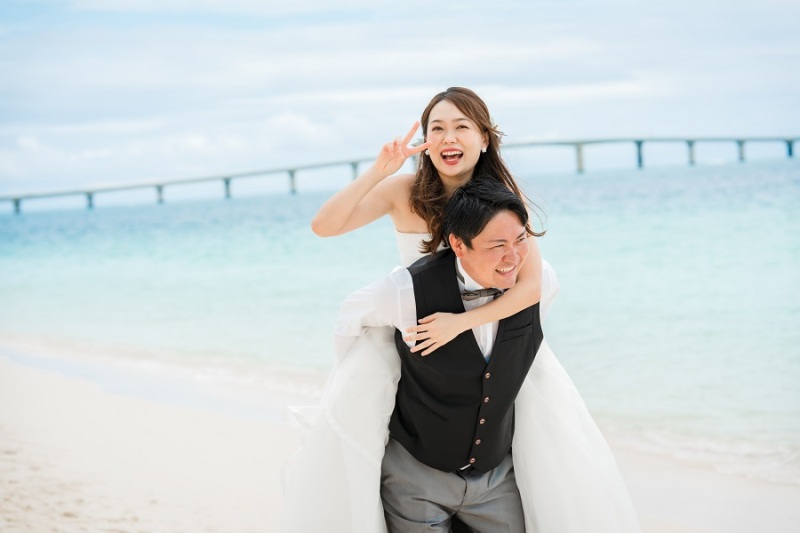 宮古島♡ビーチ撮影スタート