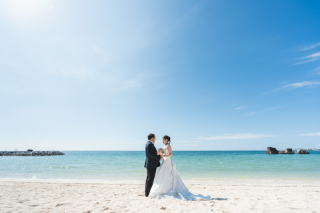 《ビーチフォトプラン》お日様の光に包まれて～～