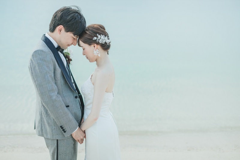 おでことおでこをくっつけてみました~!