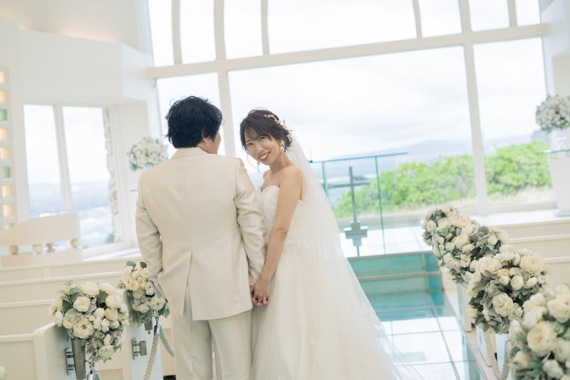 チャペル撮影スタート♡