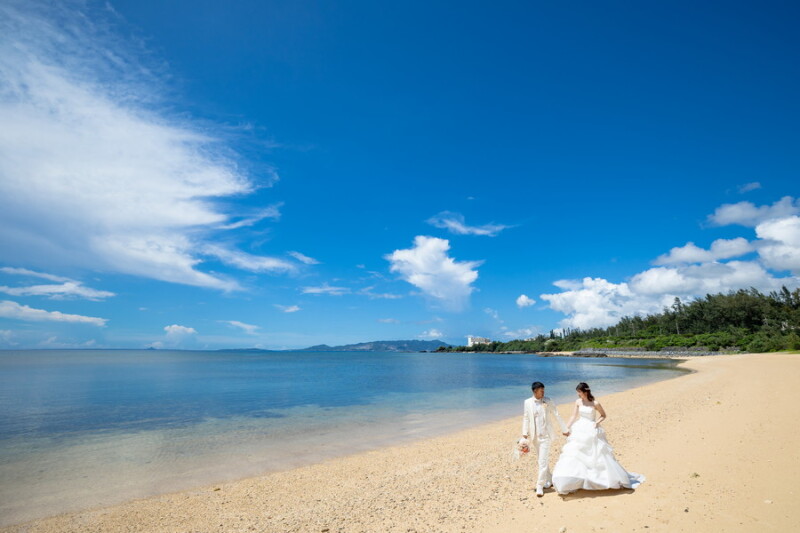 ビーチ撮影スタート