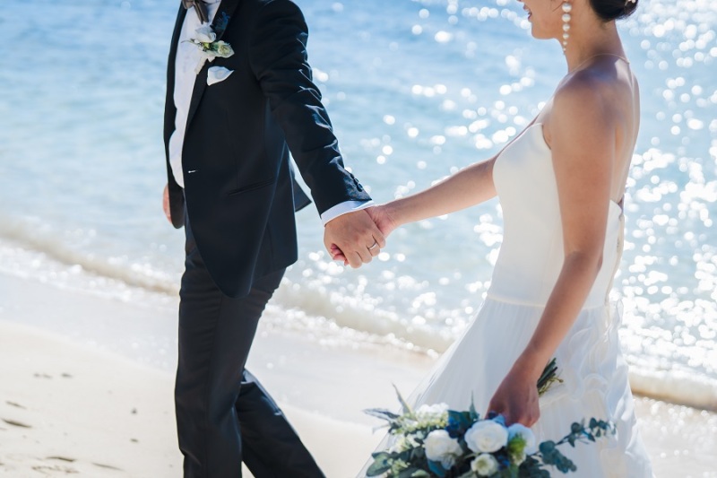 宮古島ビーチでの撮影スタート☆