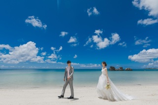 ～沖縄本島ビーチ＆チャペルフォトプラン～