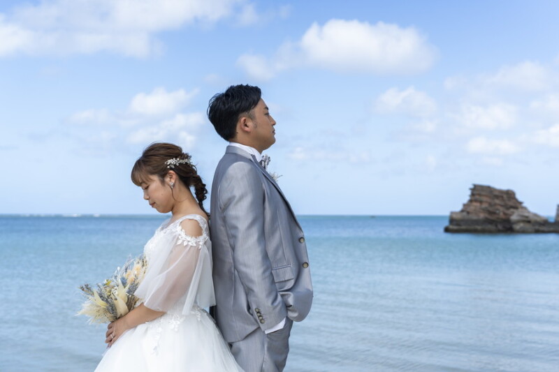 背中合わせで(^^♪