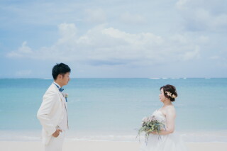 ビーチ&チャペル撮影でのHappyshot～♡♡♡