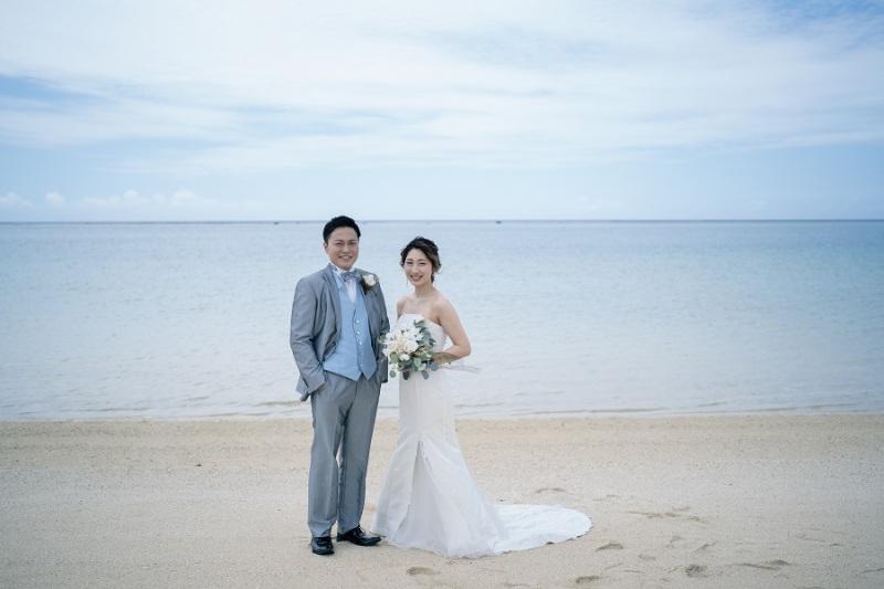 続いて、ビーチでのお写真をご紹介します~