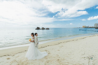 沖縄のビーチに合うドレス♡