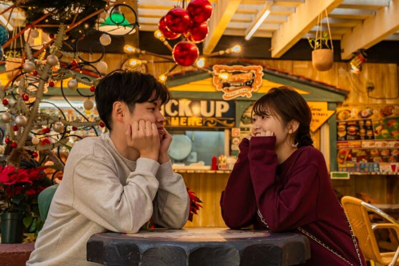 私服に着替えて~アメリカンヴィレッジへ!