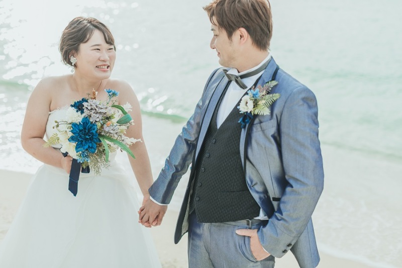 見つめ合うお2人♡