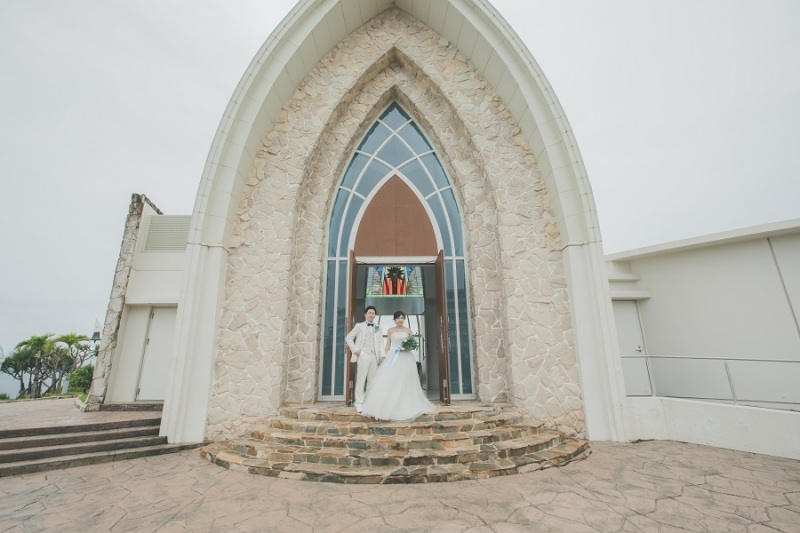 続いて、チャペルの外観をご紹介します~☆