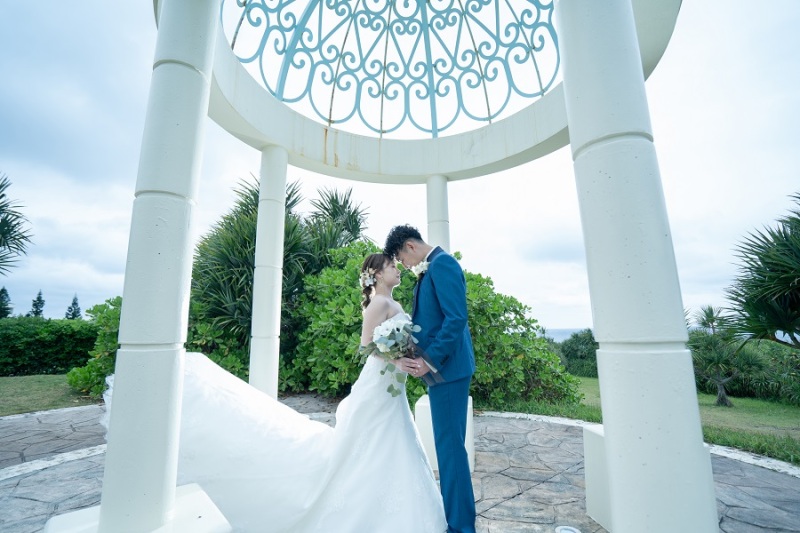 ガゼボの中で～～