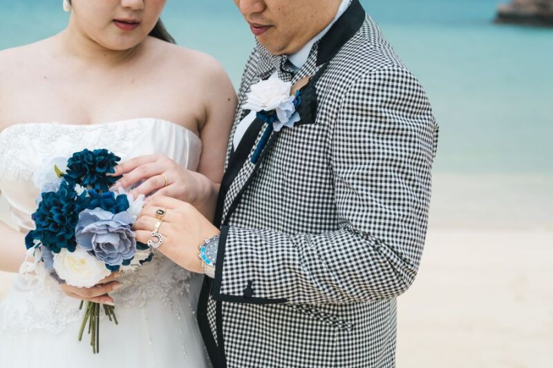 bouquetとのお手元SHOTも素敵♡