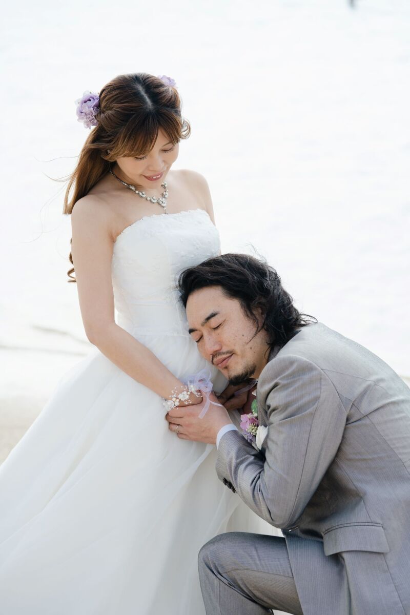 幸せが伝わる一枚！マタニティショット♪