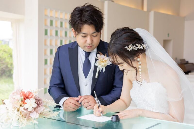 フォトWedding証明書