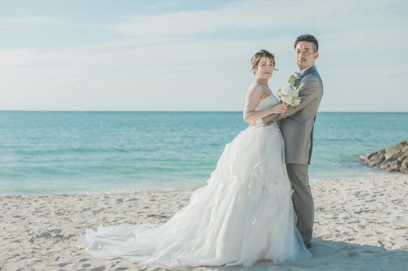 ポージングはお二人の雰囲気に合わせて♪