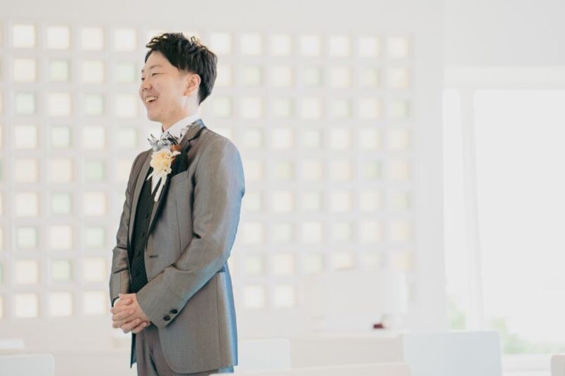 新婦様を迎えます♡