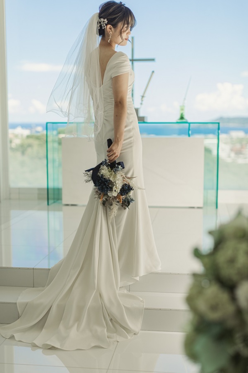 花嫁さんのお1人ショット♪♪