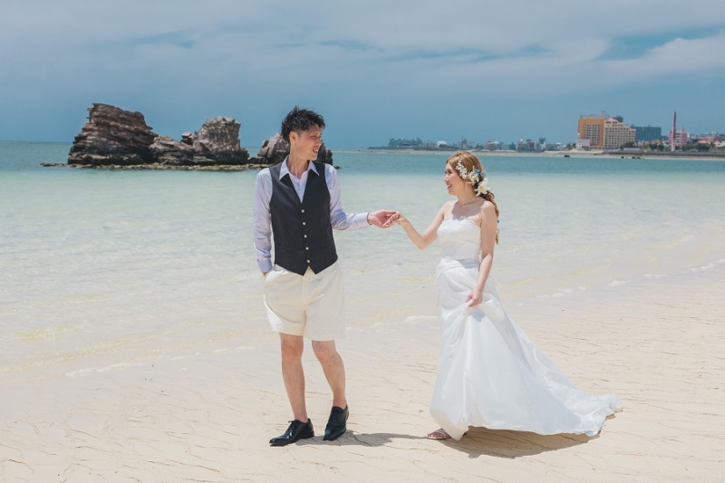 続いて、ビーチでのお写真をご紹介します~♡