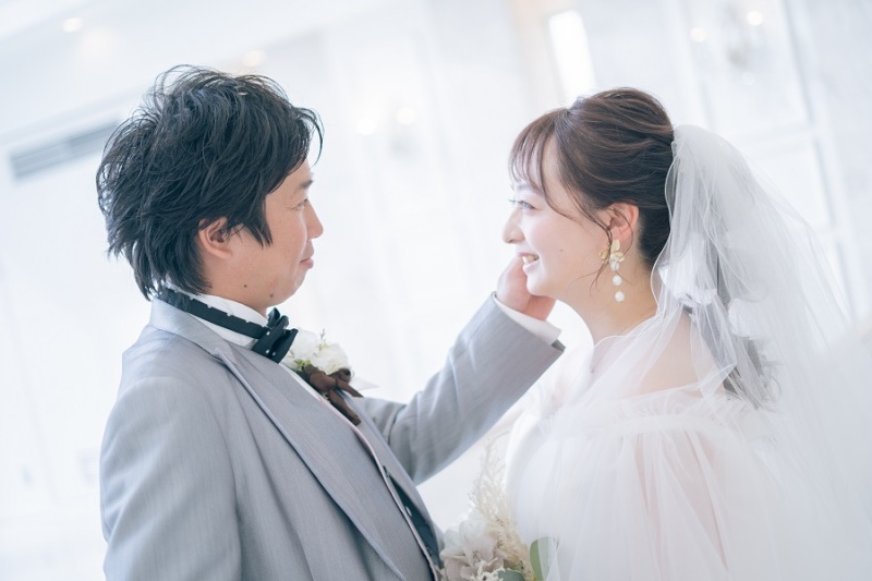 アクアグレイスチャペルにて撮影スタートです☆