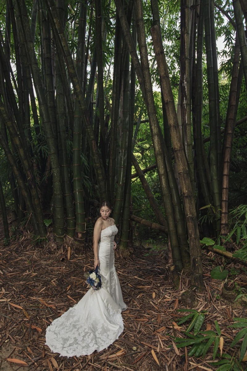 花嫁さんのお1人ショットを撮りました~