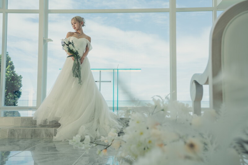 新婦様ソロショット♡