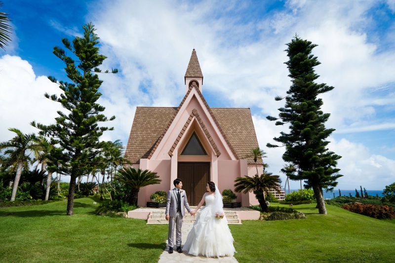 アラマンダチャペルから撮影スタート☆