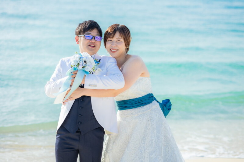 新郎様にブーケを！！