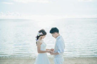 ～沖縄本島ビーチ＆チャペルフォトプラン～