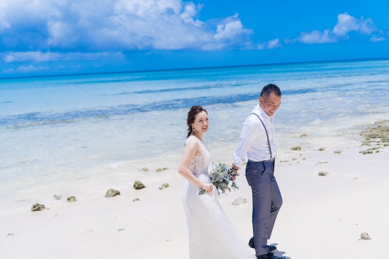 海は透き通っていますよ~♡