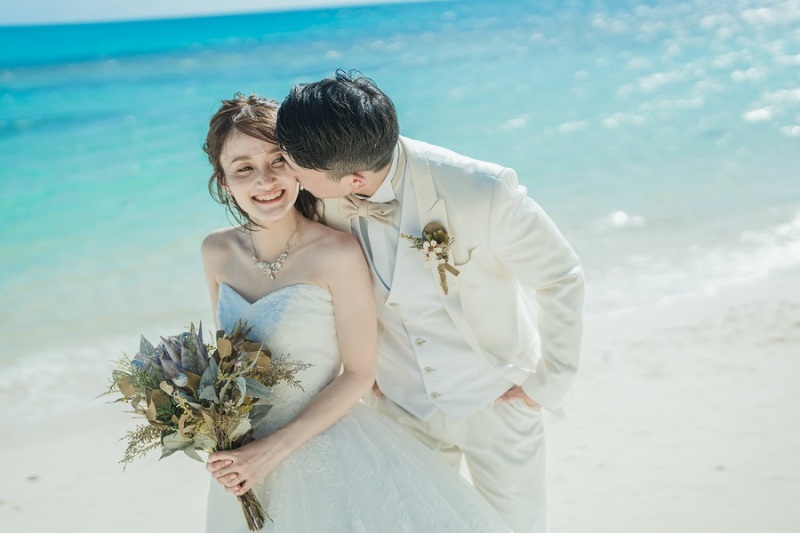 ほっぺにキスしちゃいました~♪