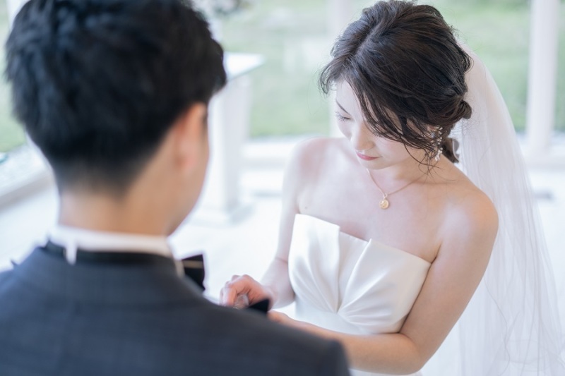 指輪交換シーン♡