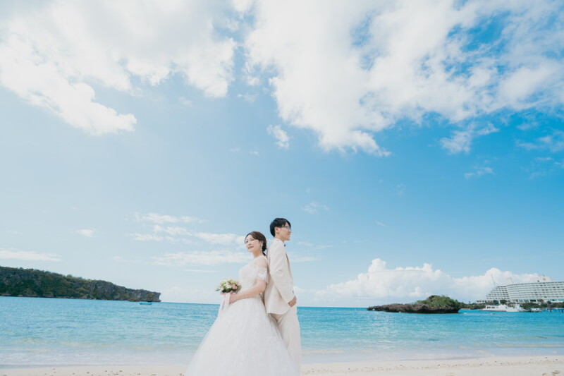 青い空と海~~~♡