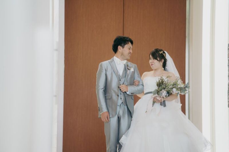 入場シーンから撮影も♪