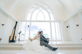 ～セントアンドリュースチャペル＆ビーチフォトプラン～