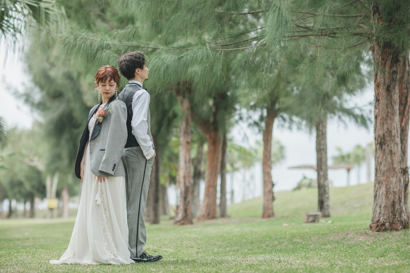 ビーチ前の木で撮りました~♪