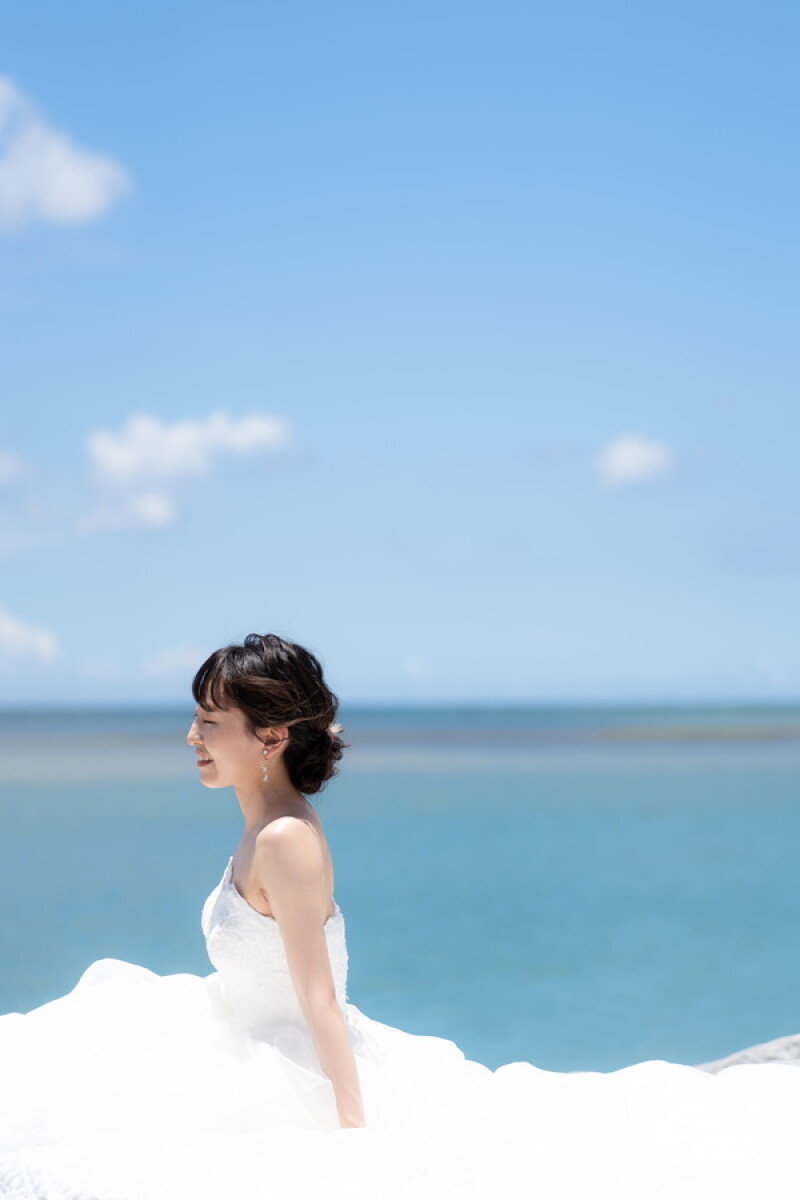 ドレスのふんわり感♥